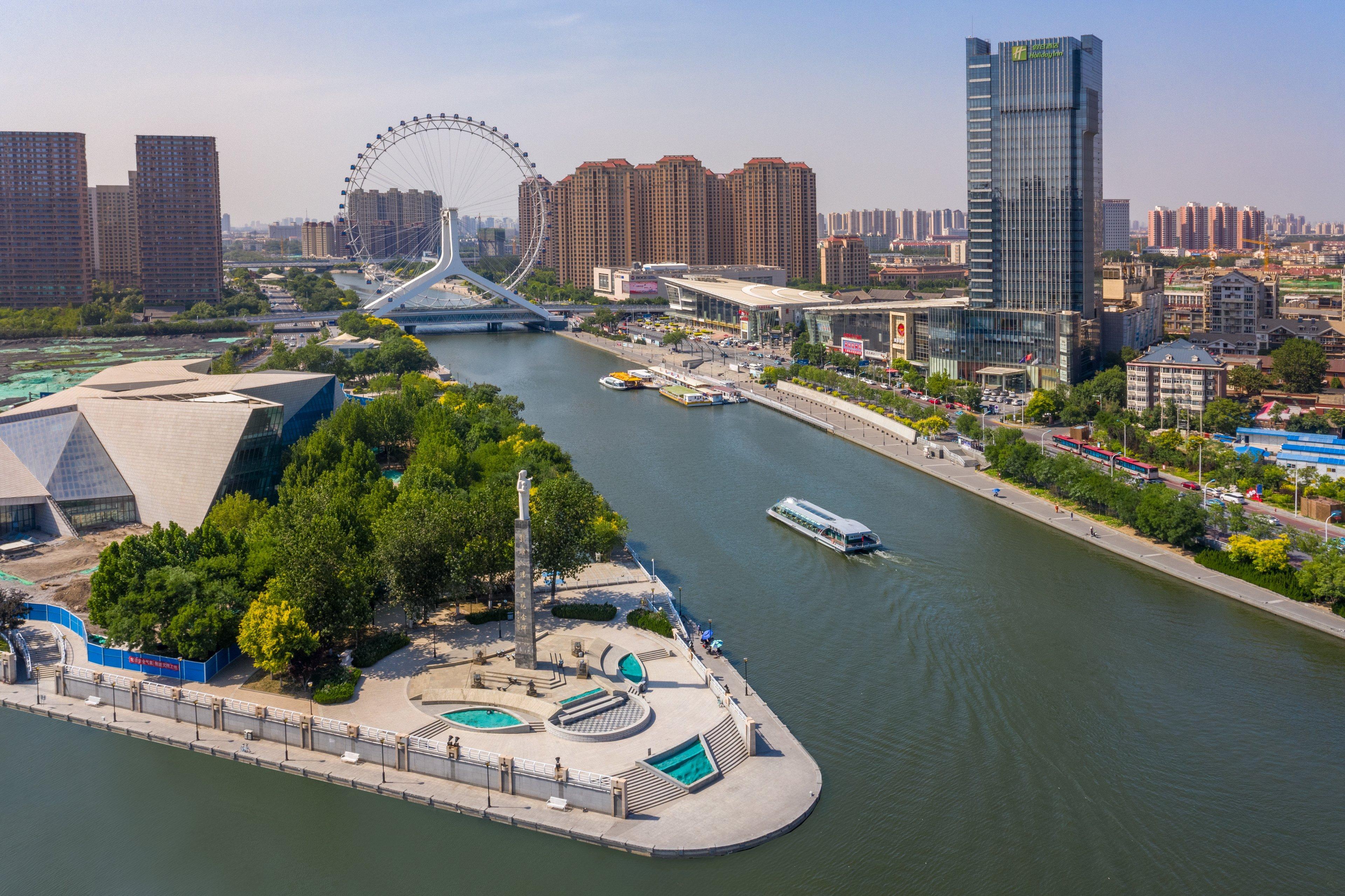 Holiday Inn Tianjin Riverside By Ihg Bagian luar foto